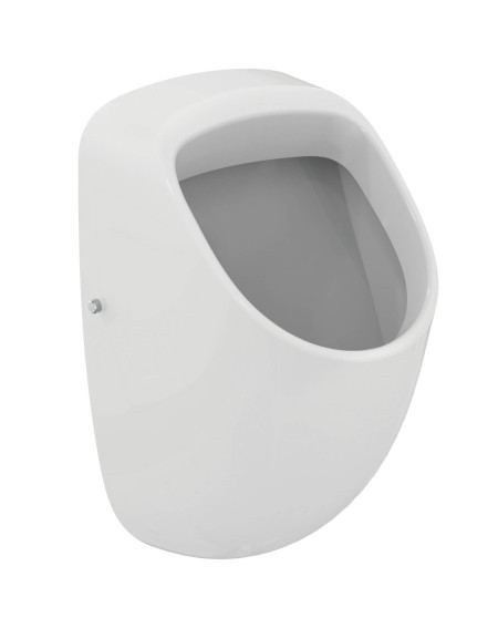Ideal Standard Connect pisuaras su integruotu sensoriumi ir nuleidimo mechanizmu, baltos blizgios spalvos
