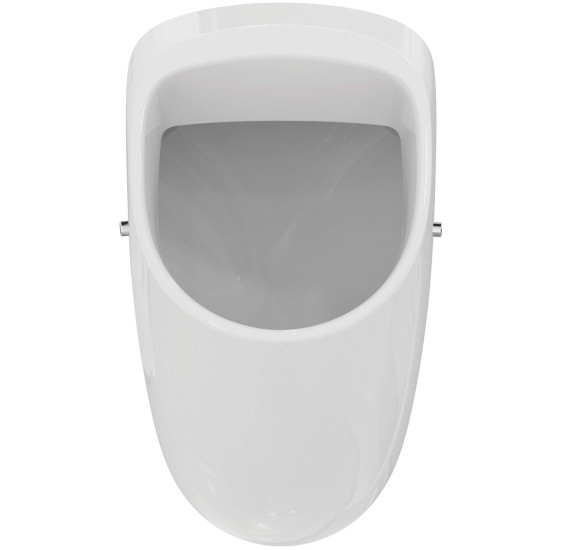 Ideal Standard Connect pisuaras su integruotu sensoriumi ir nuleidimo mechanizmu, baterija, baltos blizgios spalvos