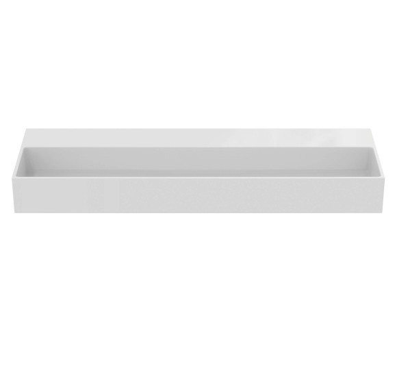 Ideal Standard Solos Vanity Basin pakabinamas praustuvas 1215x515x120 mm, be skylės maišytuvui, pasirinkite spalvą