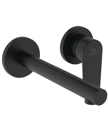 Ideal Standard CeraLife O potinkinis praustuvo maišytuvas, 180 mm snapas, juoda matinė spalva