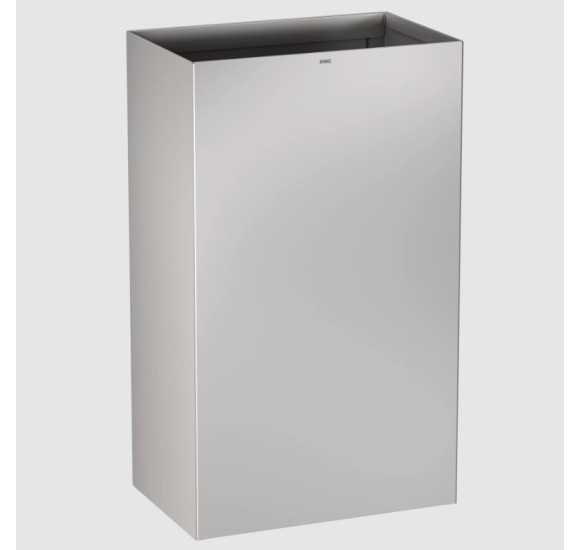 KWC Rodan pakabinama šiukšliadėžė iš nerūdijančio plieno, 18l talpos, 275x460x177, matinė