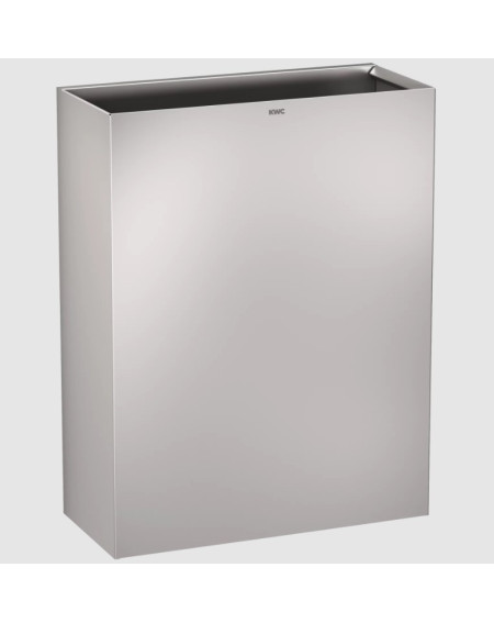 KWC Rodan pakabinama šiukšliadėžė iš nerūdijančio plieno, 60l talpos, 480x620x210mm, matinė