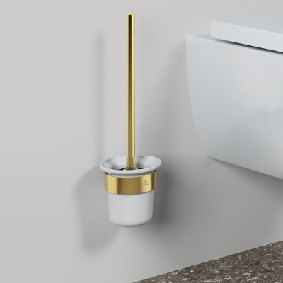Ideal Standard Conca pakabinamas WC šepetys su laikikliu (pasirenkama spalva)