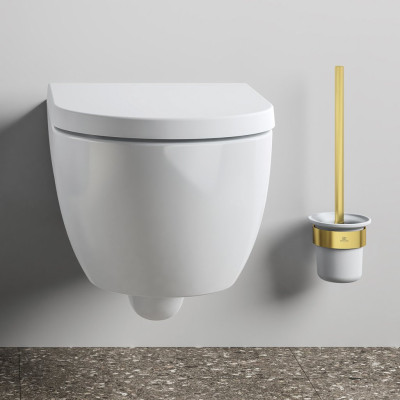 Ideal Standard Conca pakabinamas WC šepetys su laikikliu (pasirenkama spalva)