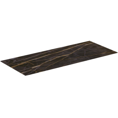 Ideal Standard Conca keraminis stalviršis praustuvo spintelei 120 cm, juodo marmuro spalvos